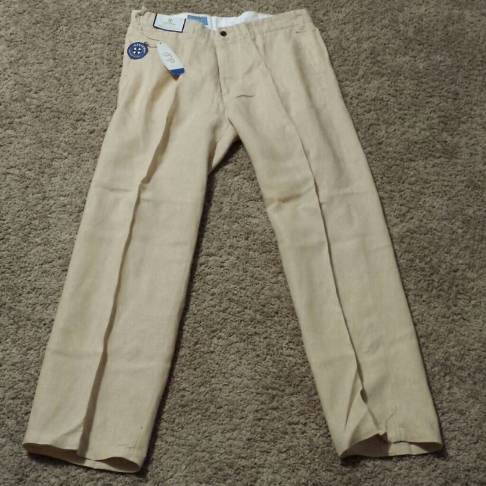 NWT Men's Castaway Cream Cargo Pants 36x32
